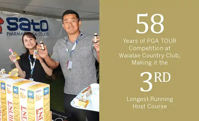 58 years of PGA Tour competition at Waialae Country club making it the 3rd longest-running host course></figure></div></body></html>